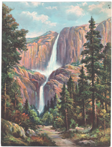 Yosemite Falls W M Thompson